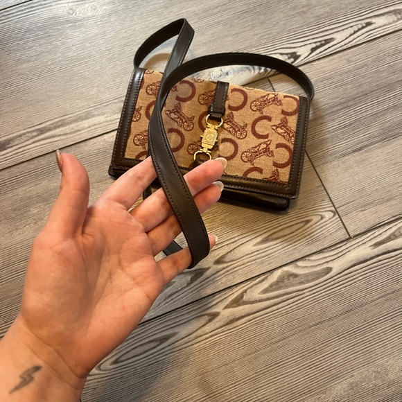 Vintage Celine Macadam Horse Carriage shoulder/crossbody bag - Picture 9 of 13